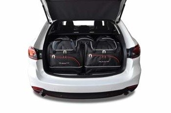 KJUST Dedicated Car Bags Set 5 pcs compatible with MAZDA 6 KOMBI III 2012+ Trunk