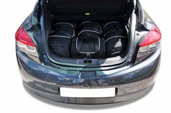 KJUST Fitted Bags Set 4 pcs compatible with RENAULT MEGANE COUPE III 2008-2016