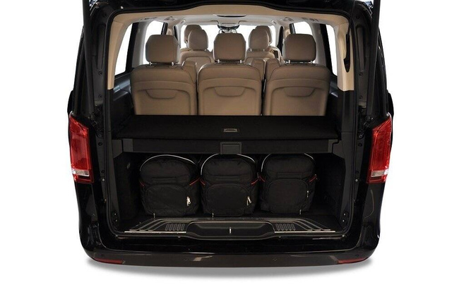 Torby do bagażnika MERCEDES-BENZ V LONG 2015+ 7szt KJUST