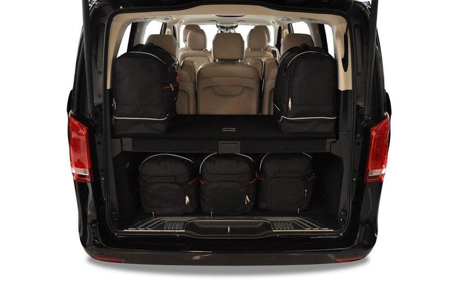 Torby do bagażnika MERCEDES-BENZ V LONG 2015+ 7szt KJUST