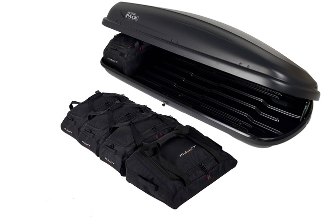 KJUST BAGS SET 5 PCS FOR ROOF BOX INTERPACK TRAXER 6.6