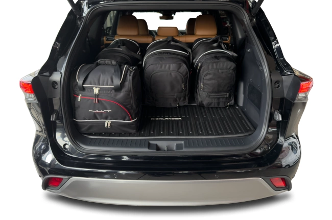 Torby do bagażnika TOYOTA HIGHLANDER HEV 2020+ 6szt KJUST