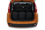 FIAT PANDA 2012+ CAR BAGS SET 3 PCS
