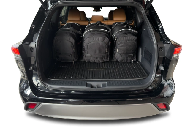 Torby do bagażnika TOYOTA HIGHLANDER HEV 2020+ 6szt KJUST