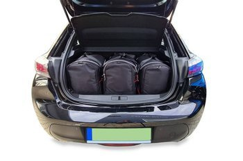 Torby do bagażnika PEUGEOT e-208 HATCHBACK EV 2019+ 3szt KJUST