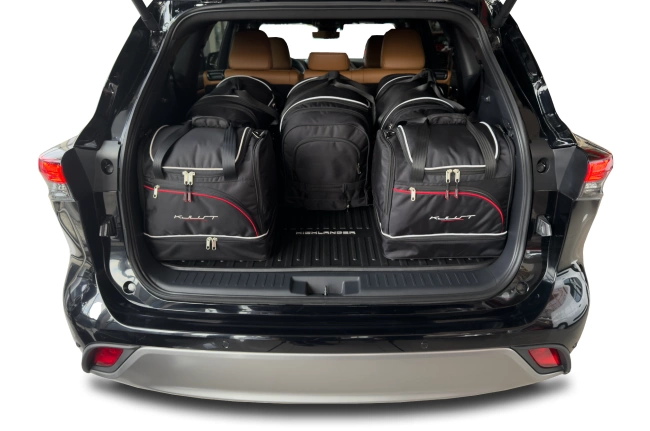 Torby do bagażnika TOYOTA HIGHLANDER HEV 2020+ 6szt KJUST